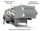 Rv Covers For Fifth Wheel Trailer 33ft To 37ft Long Extra Tall Up To 140in Tall Ground To Roof Excluding Ac Unit