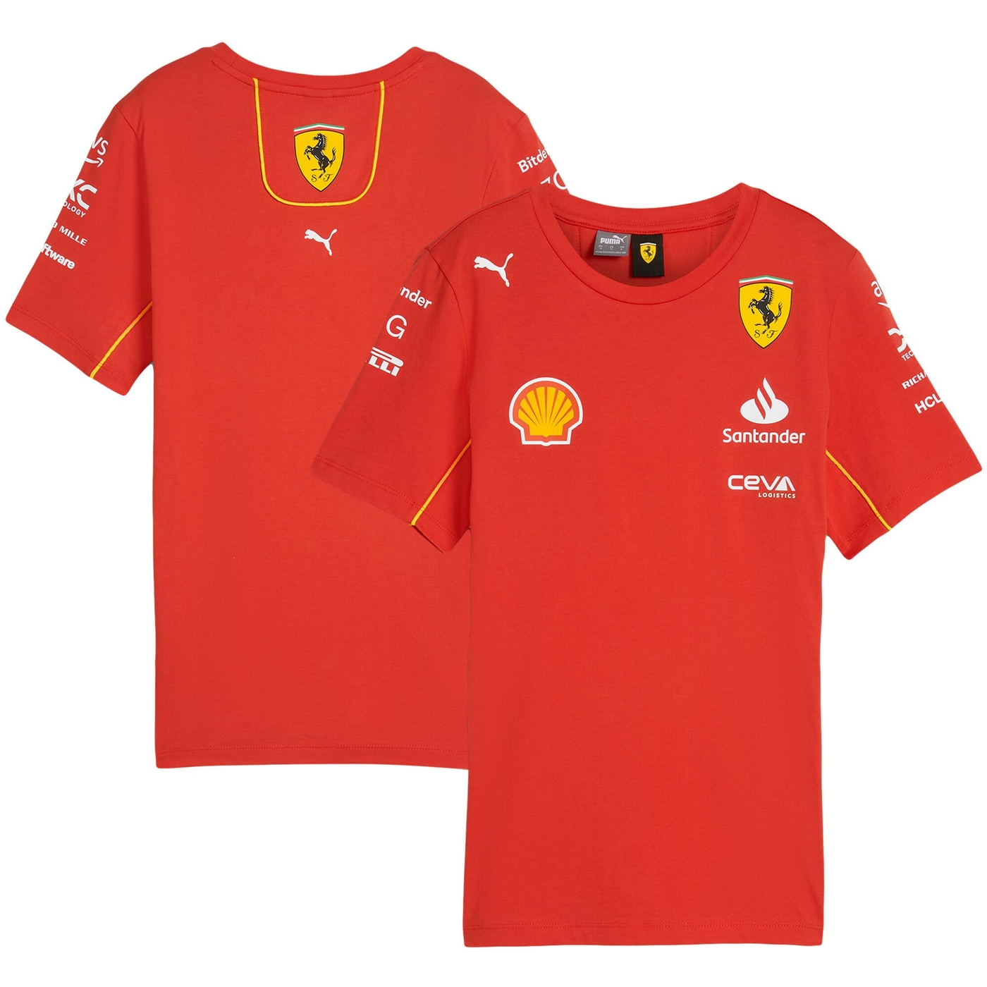 Scuderia Ferrari 2024 Team T-Shirt - Womens