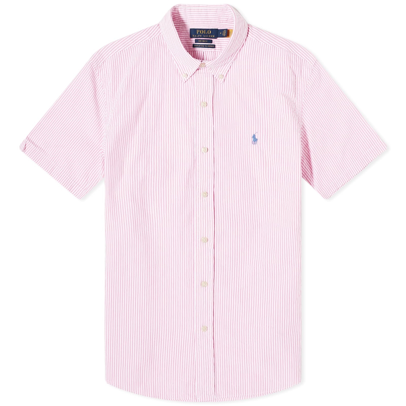 Polo Ralph Lauren Stripe Seersucker Short Sleeve Shirt