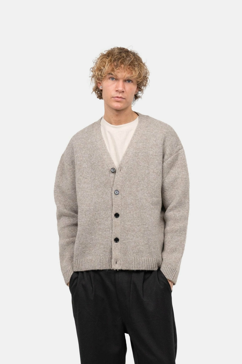 Cardigan Grå