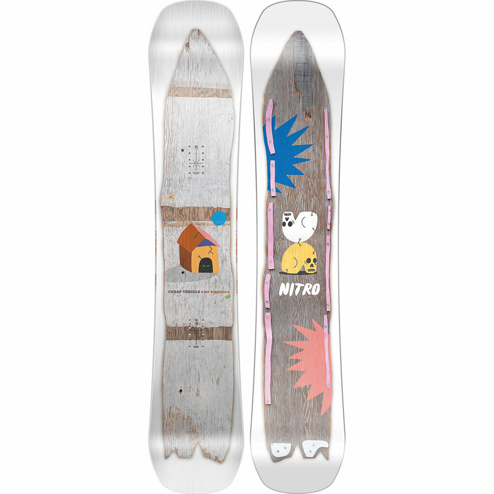 Nitro 2024 Cheap Thrills x Wigglestick Snowboard