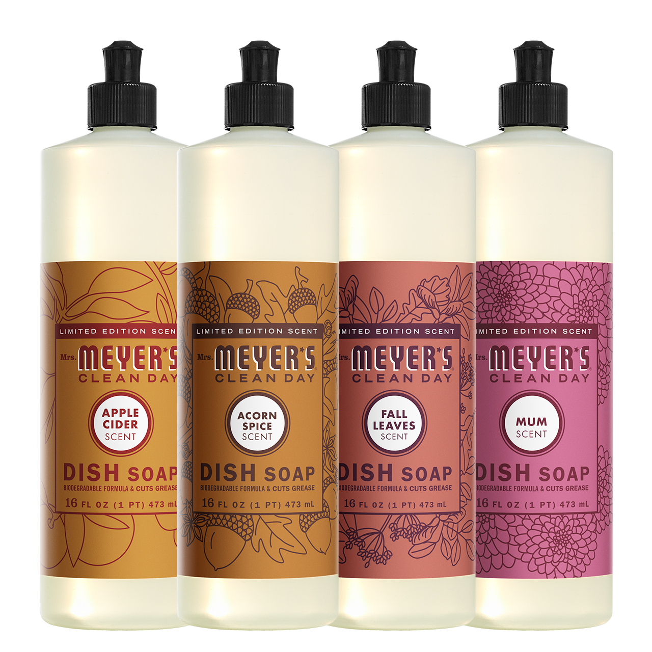 Fall Seasonal Dish Soap Collection​