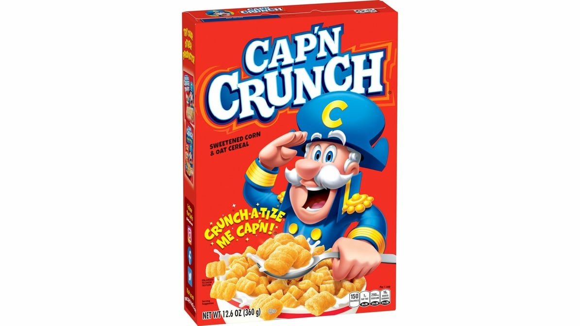 Cap'n Crunch Sweetened Corn & Oat Cereal (12.6 oz)