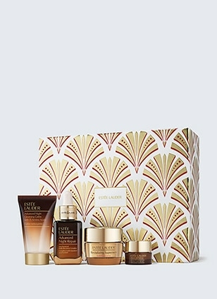 Advanced Night Repair Serum Holiday Skincare Set The Lift + Glow Routine