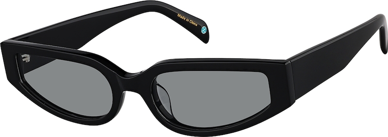 Black Rectangle Sunglasses #117321117321
