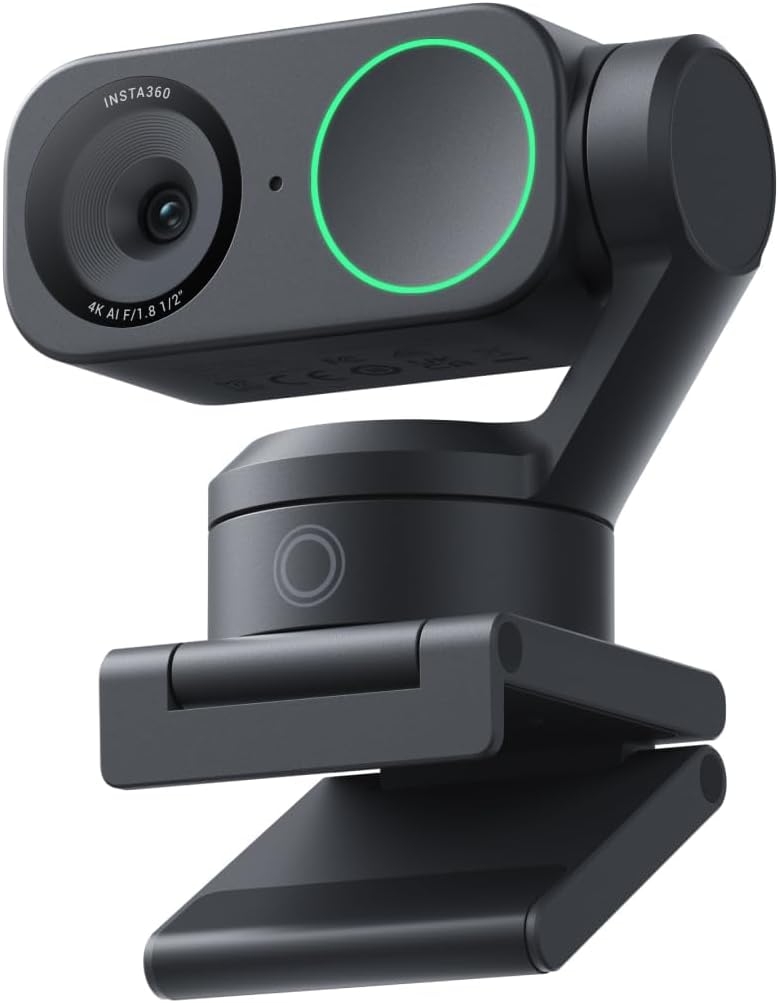 Amazon.com: Insta360 Link 2 - PTZ 4K Webcam for PC/Mac, 1/2