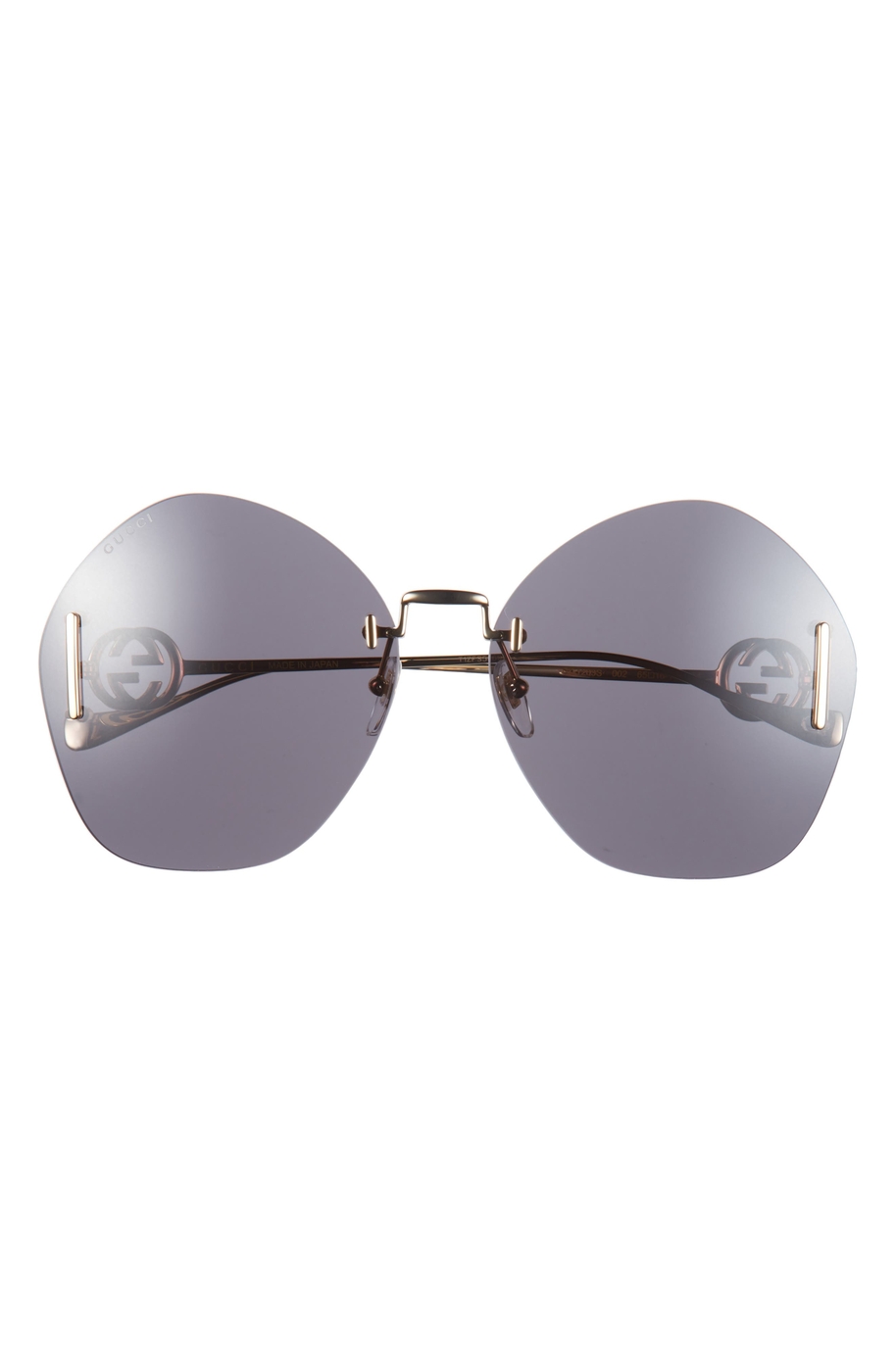 Novelty 65mm Oversize Round Sunglasses