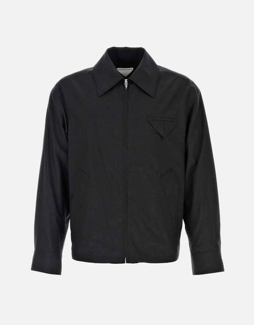 Men's Fine Wool Kimono Blouson