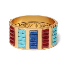 New Kingdom Gems Hinged Cuff