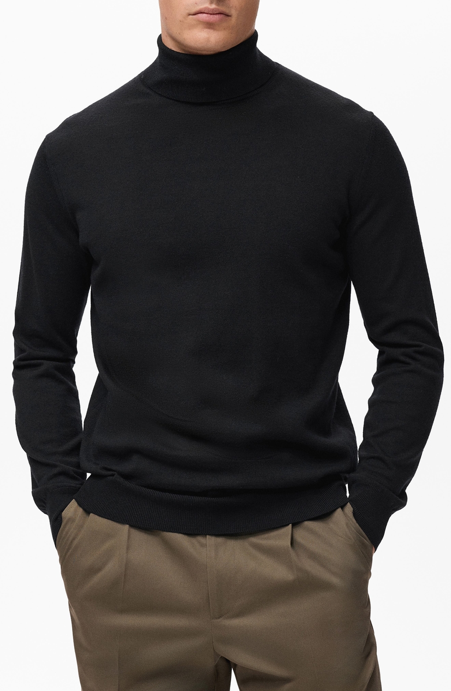 Turtleneck Wool Sweater