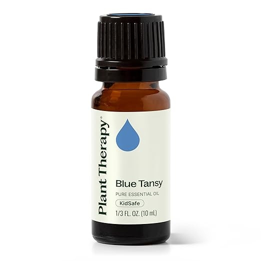 Plant Therapy Blue Tansy Essential Oil 100% Pure, Undiluted, Natural Aromatherapy, Therapeutic Grade 10 mL (1/3 oz)