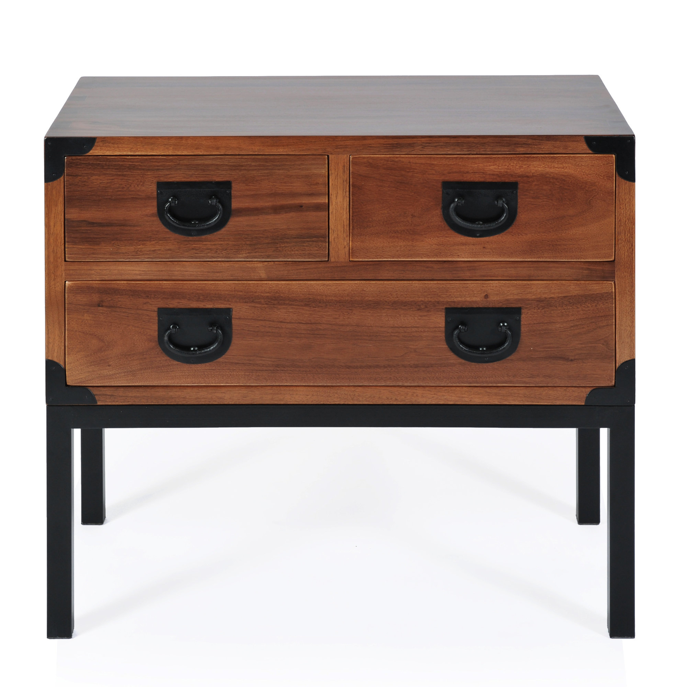 Gingko Home Furnishings Kobe Solid Walnut Nightstand & Reviews 