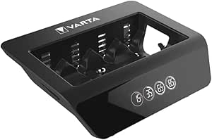 Varta Universal Charger +, charger for rechargeable batteries in AA / AAA / 9V and USB devices, single slot charging, detection of defective cells, can be used worldwide