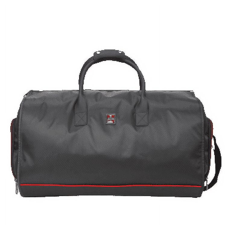 Swisstech 2 in 1 Travel Duffel Weekender, Solid Black - Walmart.com