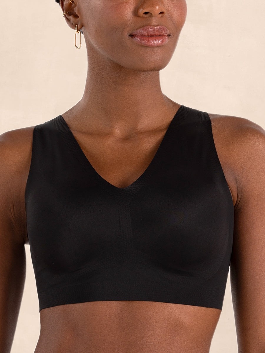 Truekind® Everyday Comfort V-Neck Bralette