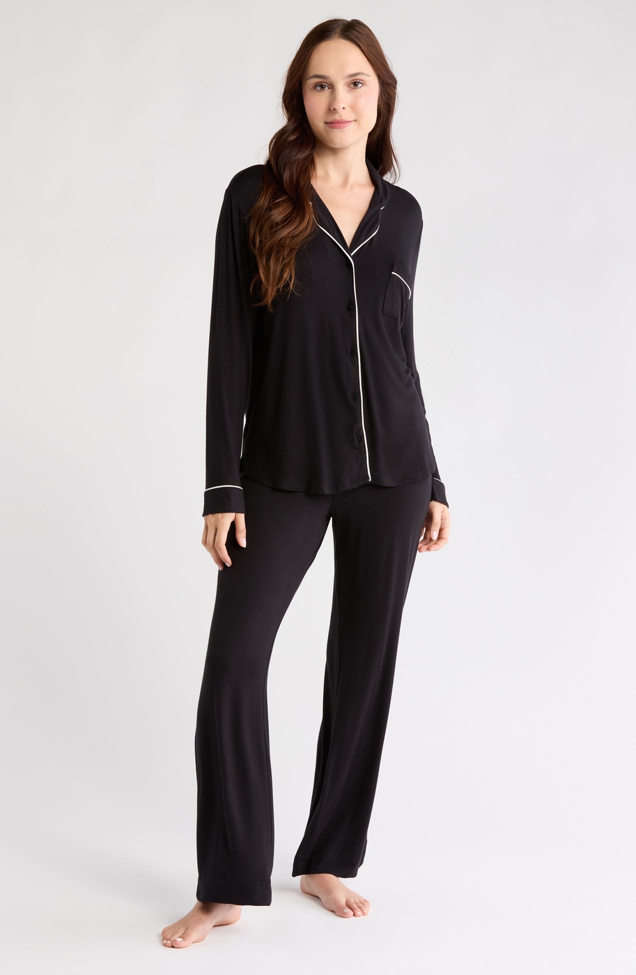 Tranquility Long Sleeve Shirt & Pants Pajamas