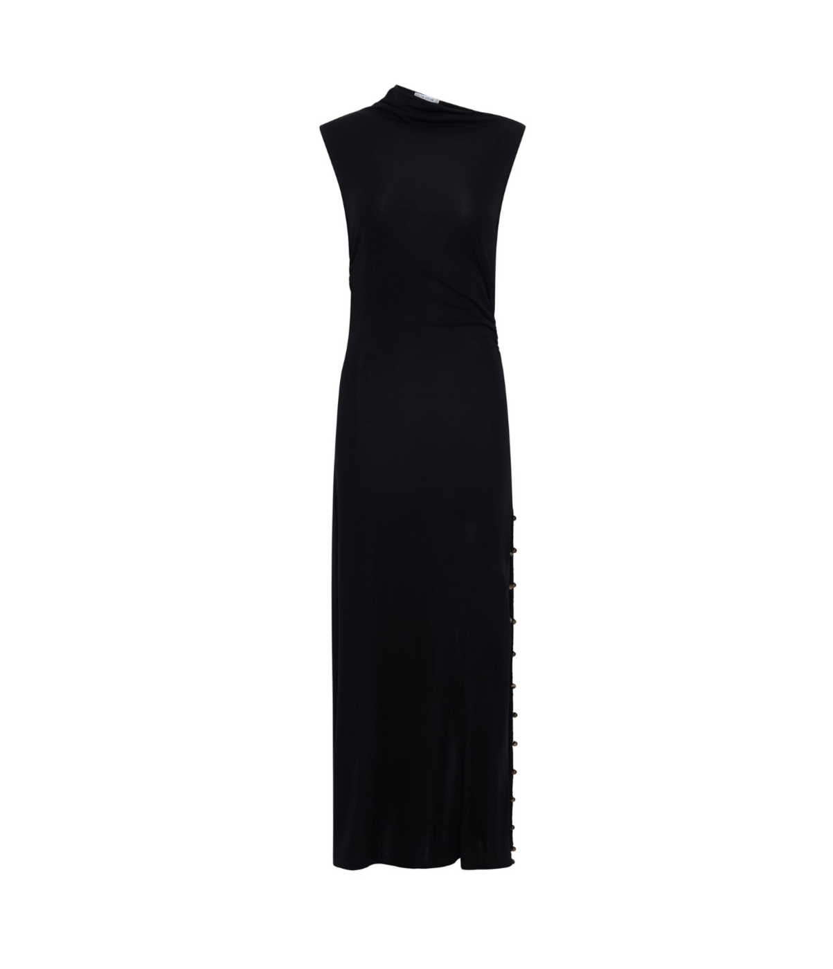 Rolling Stone Maxi Dress in Black