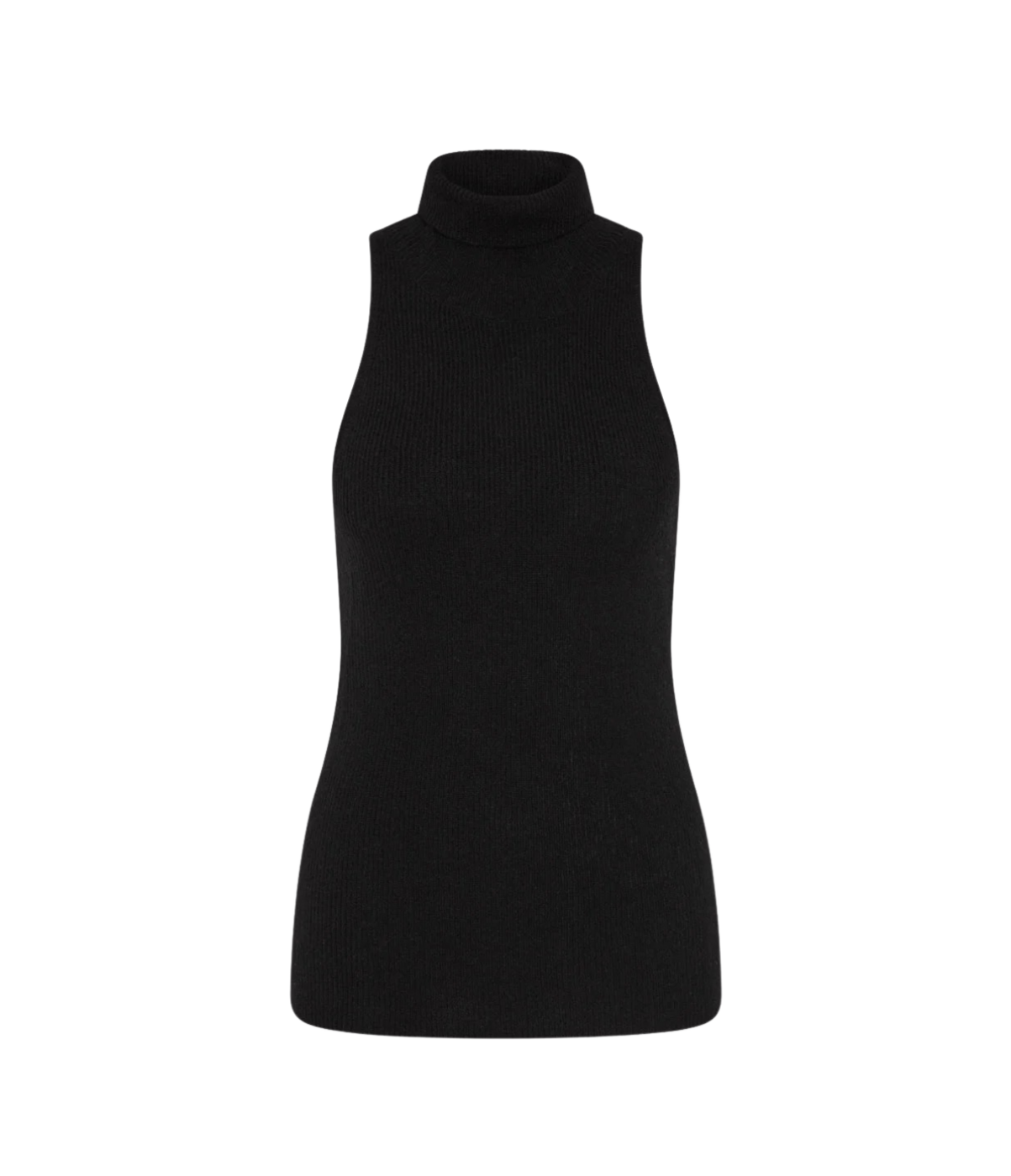Cashmere Blend Top in Black