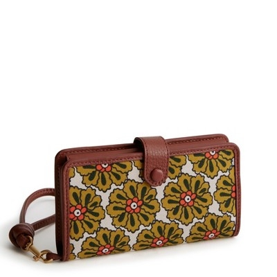 Vera Bradley Women's Oxford Canvas Phone Wristlet