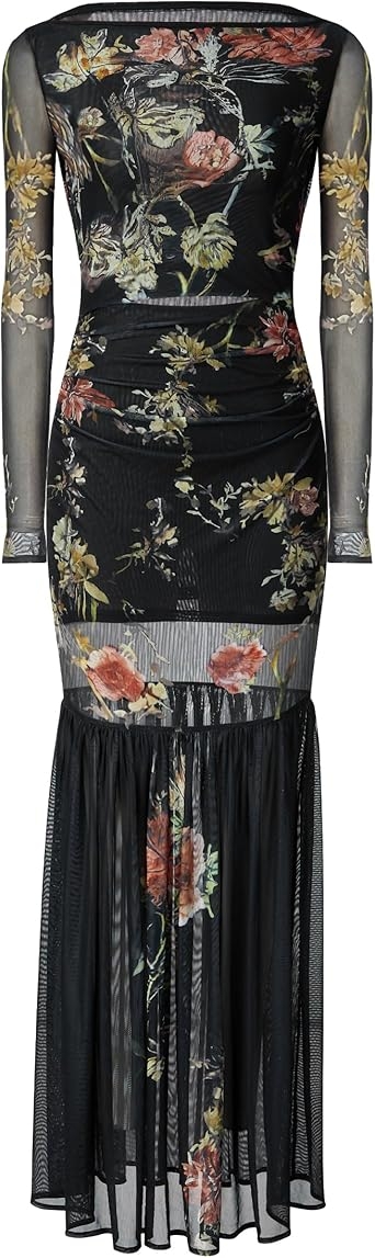 JW PEI Women's Alicia Printed Mesh Dress