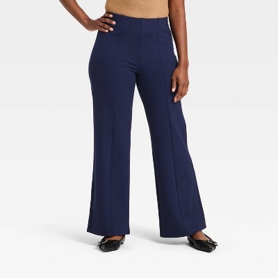 Women's High-Rise Ponte Pull-On Pants - A New Day™