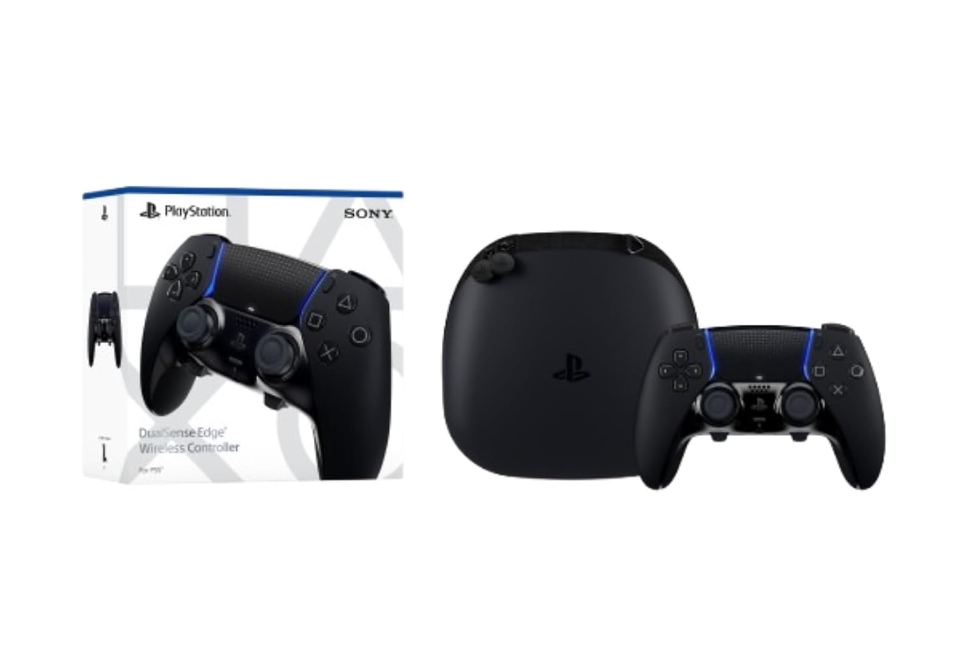 Amazon.com: PlayStation DualSense Edge Wireless Controller - Midnight Black : Video Games