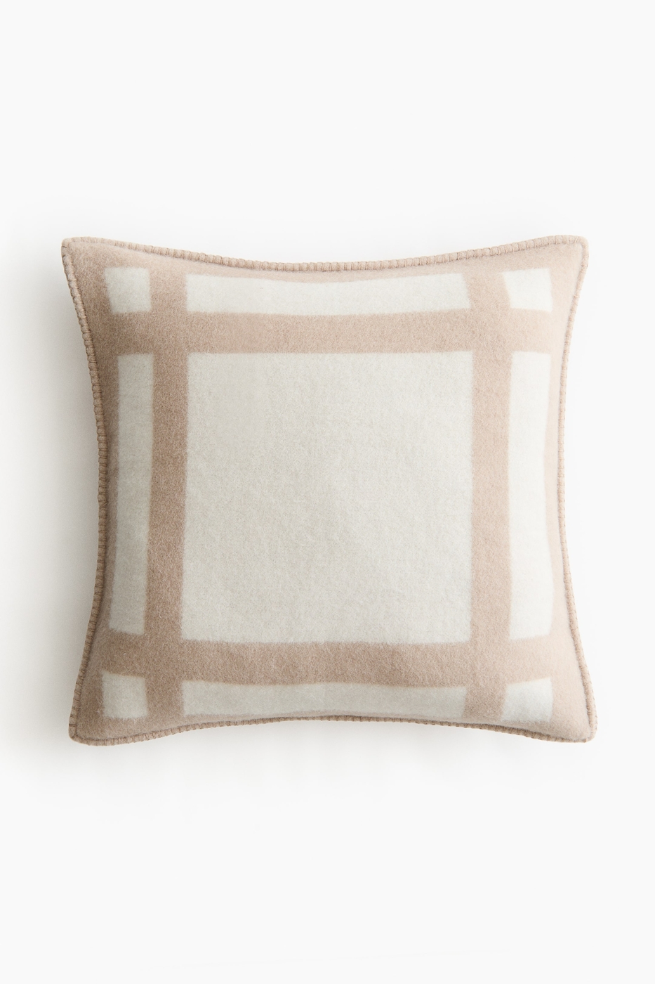 Wool-Blend Cushion Cover - Beige/cream - Home All | H&M US