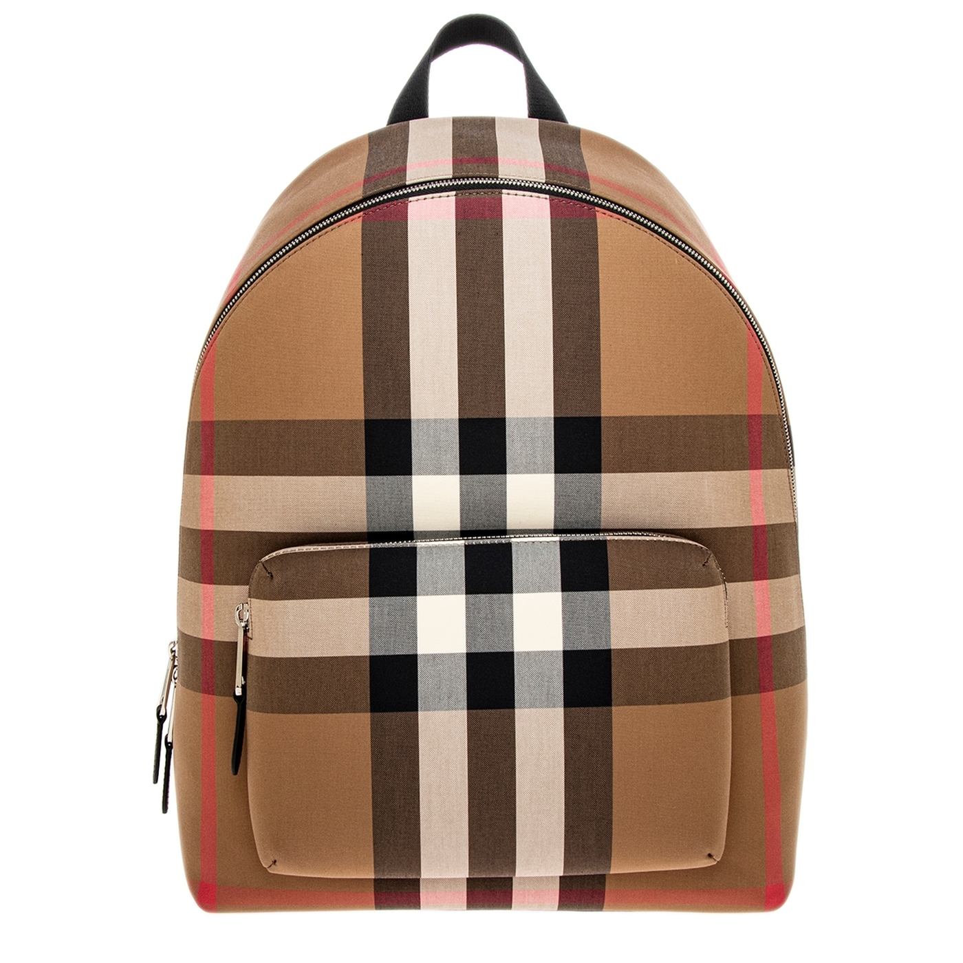 Burberry Men's Jeff Check Canvas Backpack