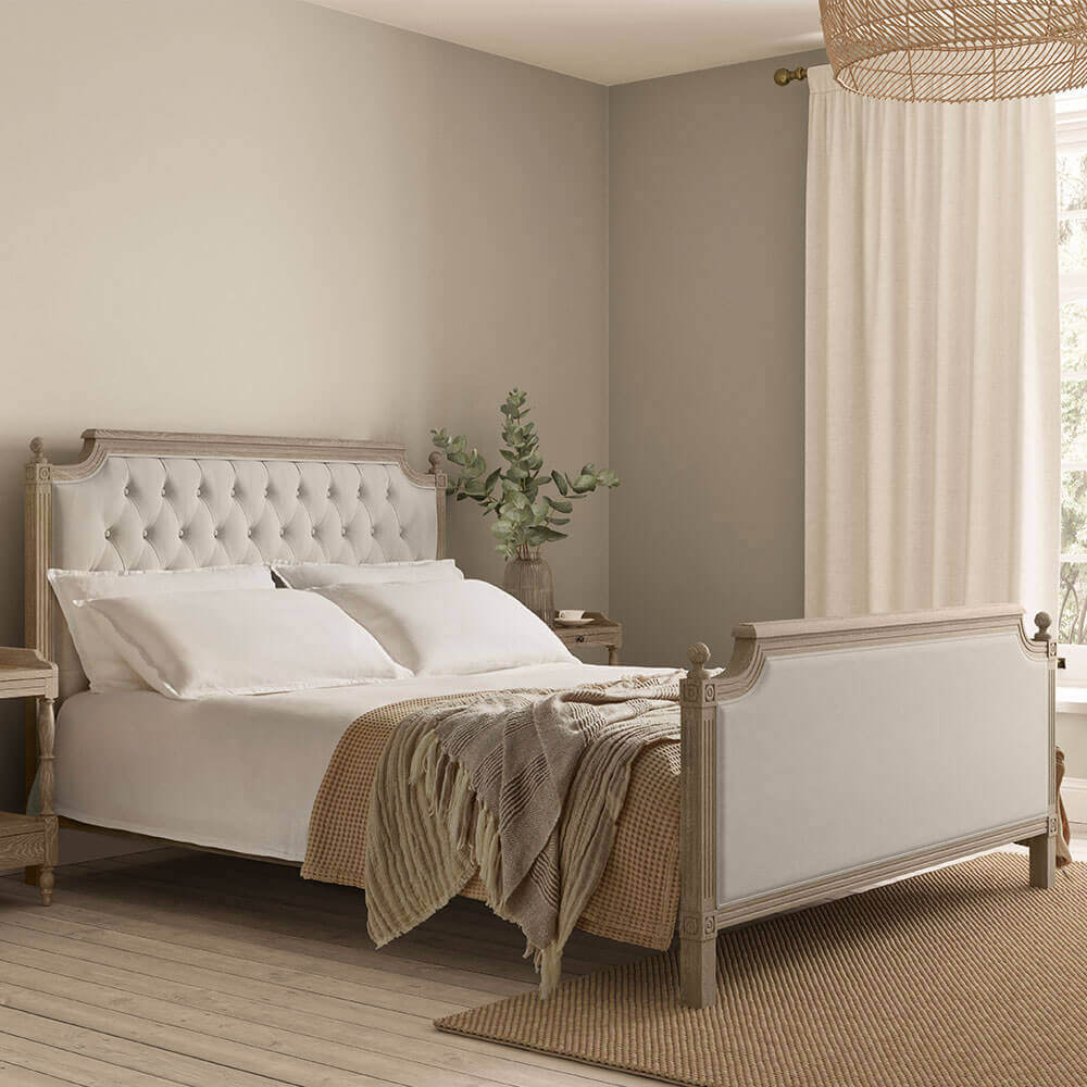 Loire Bed, Natural / Weathered Oak, Double 