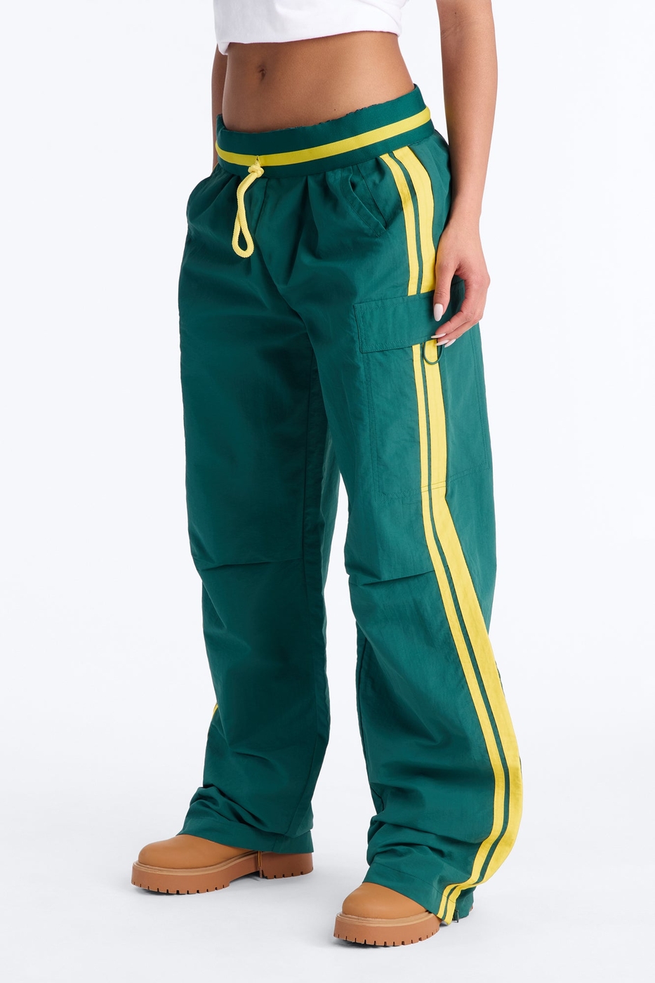 Urban Windbreaker Pants - Green/combo