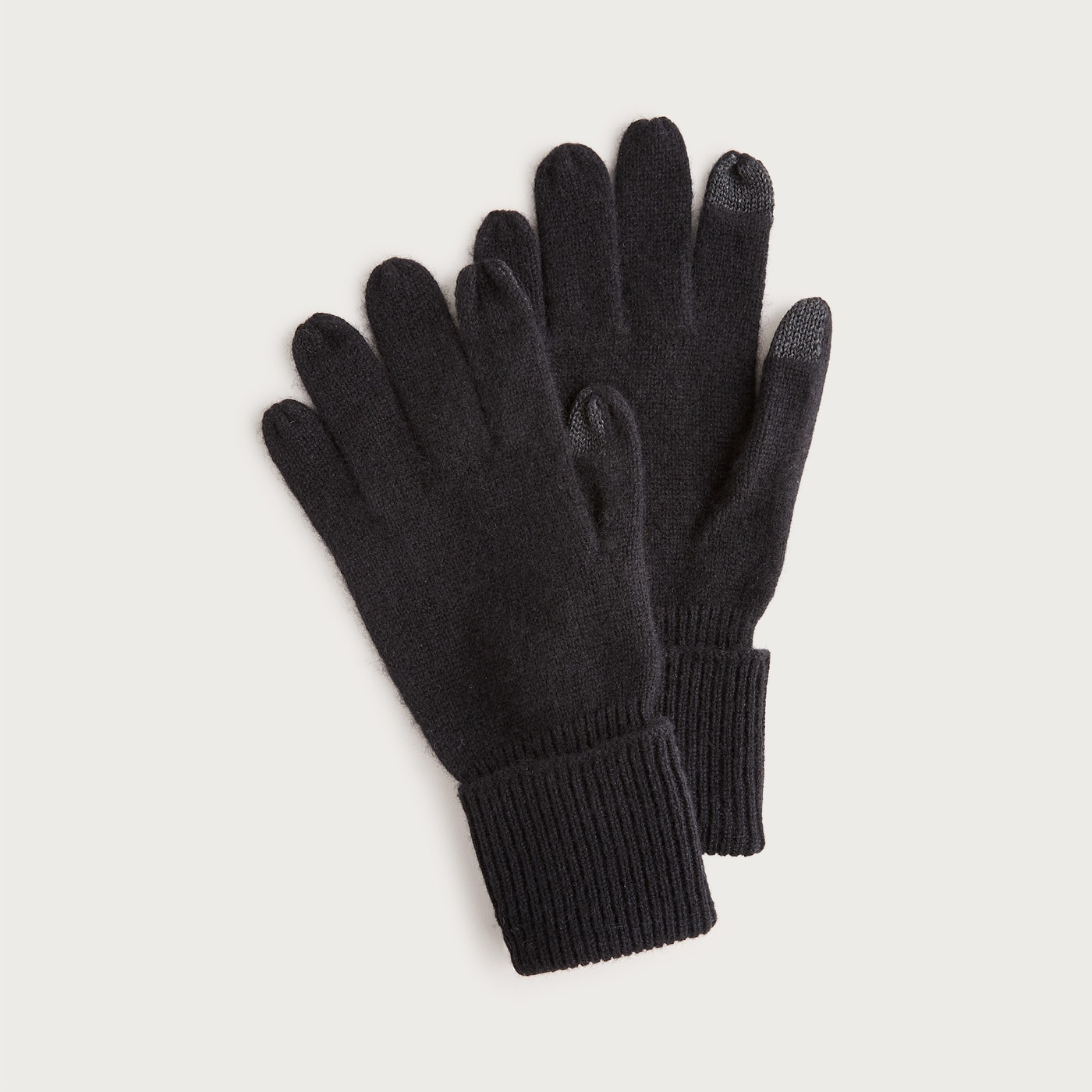 Cashmere tech-touch gloves