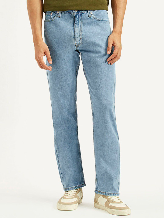 Levis 513 Men Classic Slim Straight Fit Mid-Rise Stretchable Jeans