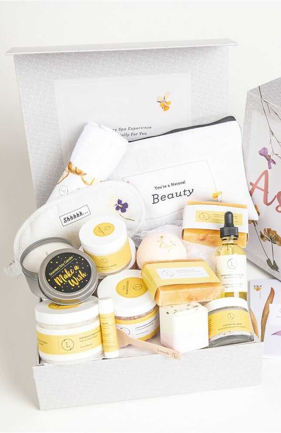 Cheer Up Citrus Sunshine Gift Basket, Natural Care Package