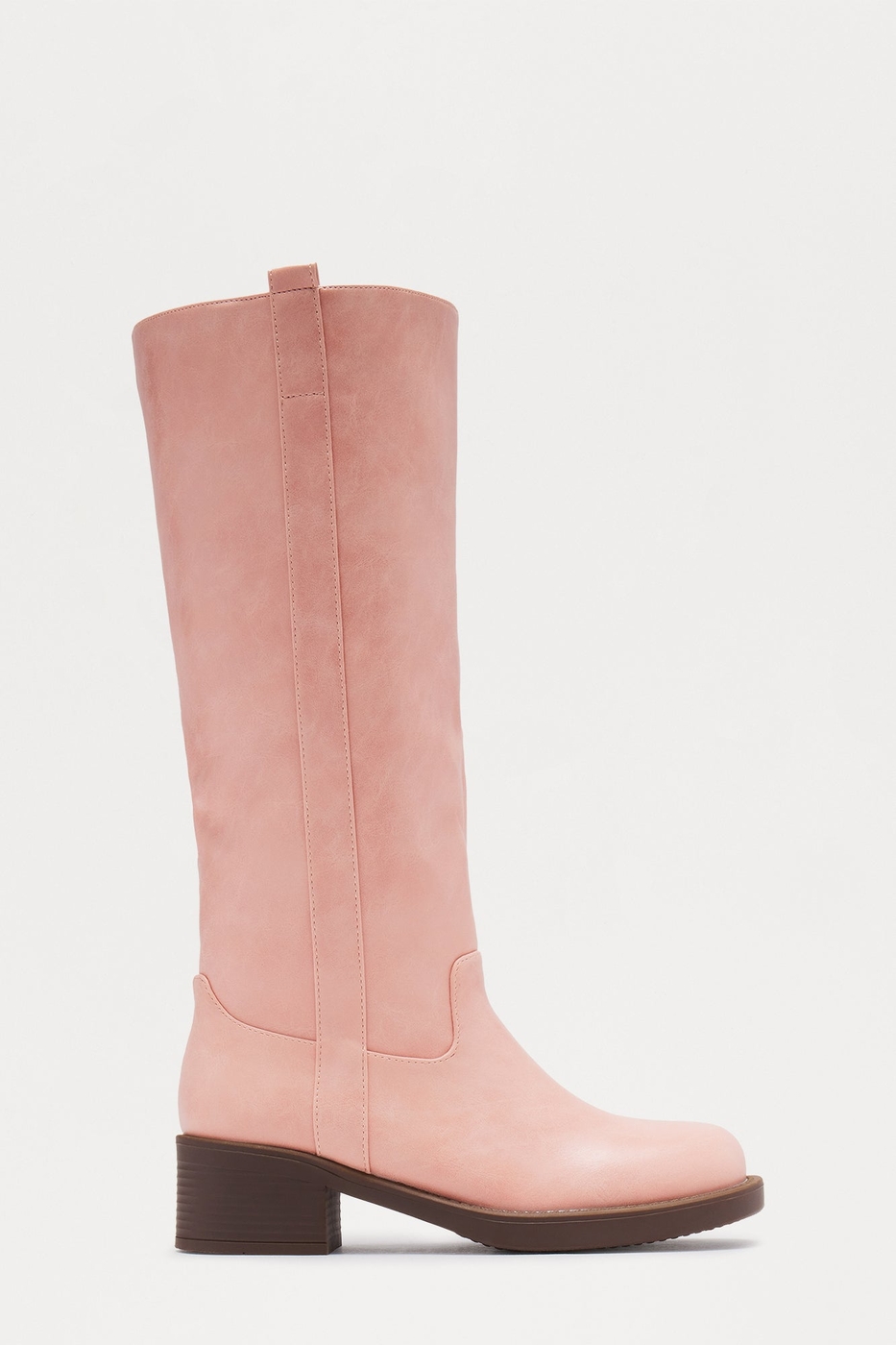 Rhena Knee High Boots - Pink