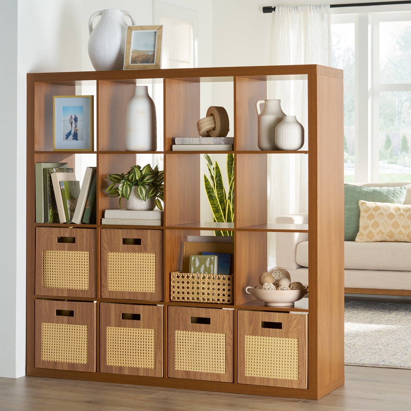 Better Homes & Gardens 16 Cube Storage Organizer, Acorn - Walmart.com