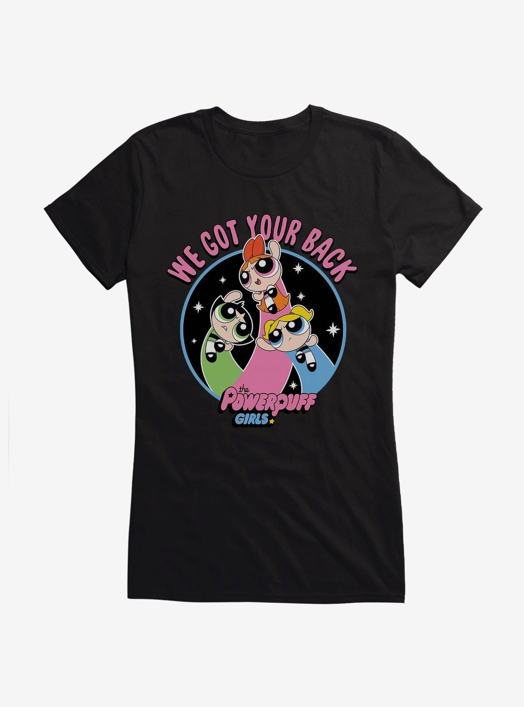 Powerpuff Girls We Got Your Back Girls T-Shirt