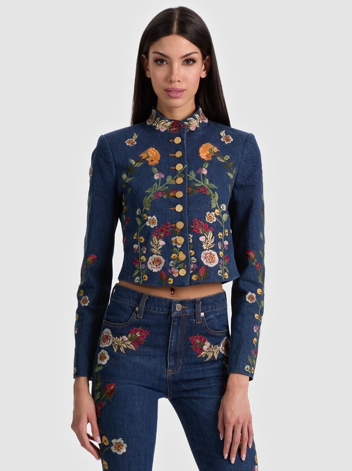 EMERSON DENIM MILITARY JACKET