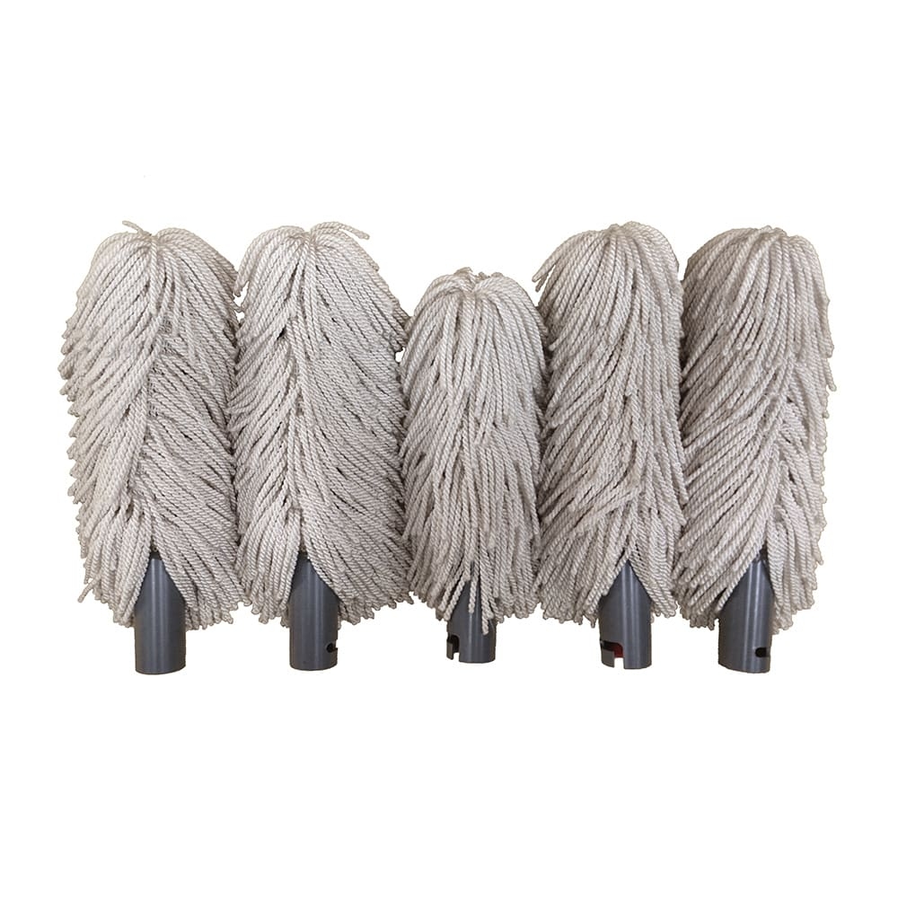 Bar Maid PH-5S 8 3/4" Polishing Heads for GP-100, Microfiber Twine