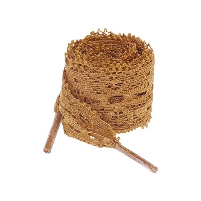 INSPIRE CHIC Women's Hollow Flower Flat Shoelaces 2 Pairs 90cm/35.43