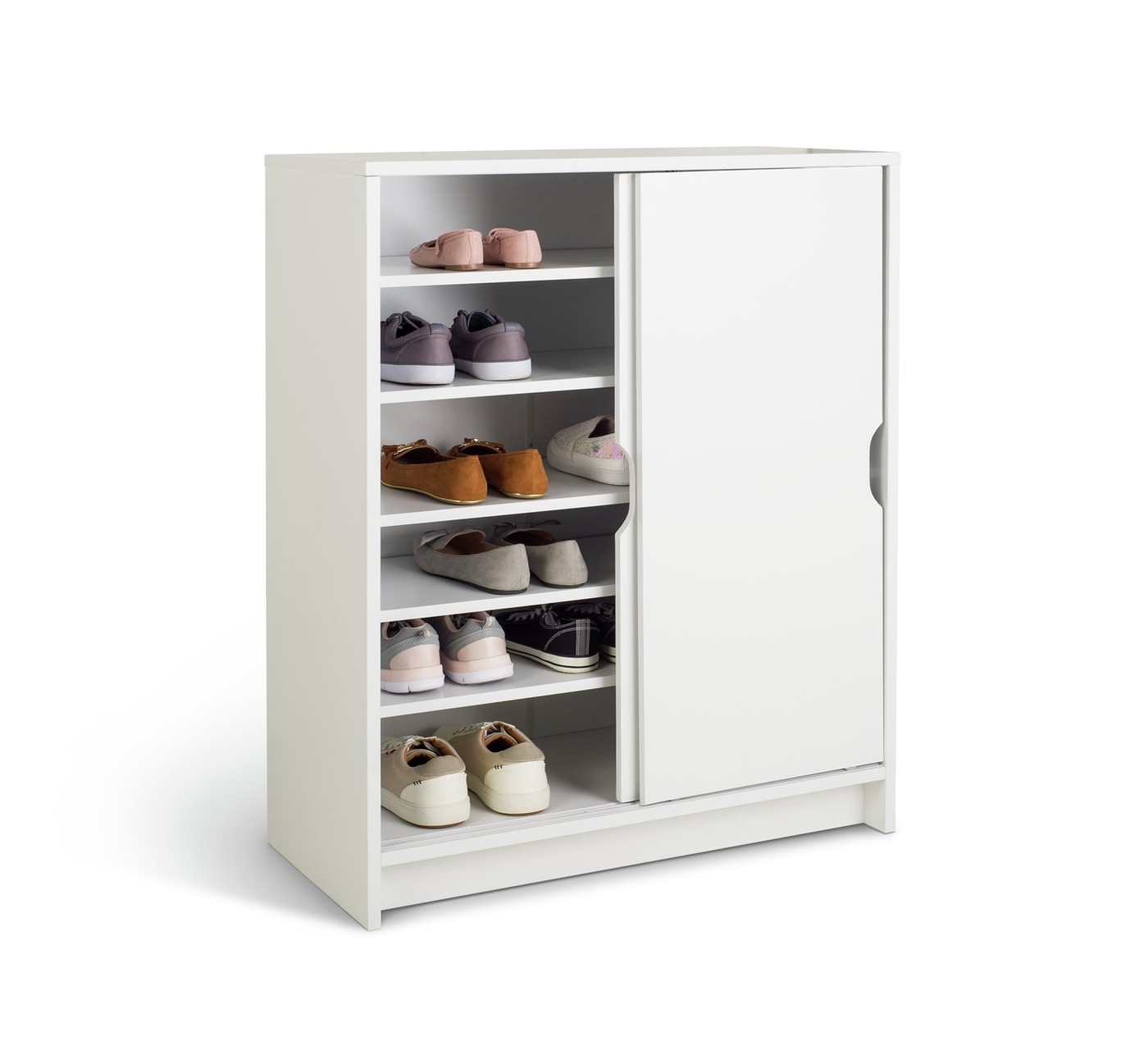 Argos Home Chloe 2 Door Shoe Storage Cabinet - White