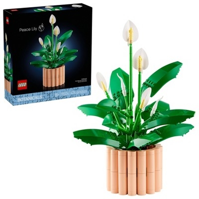 LEGO Botanicals Peace Lily Flower Room Décor, Easter Gift for Adults - 11504
