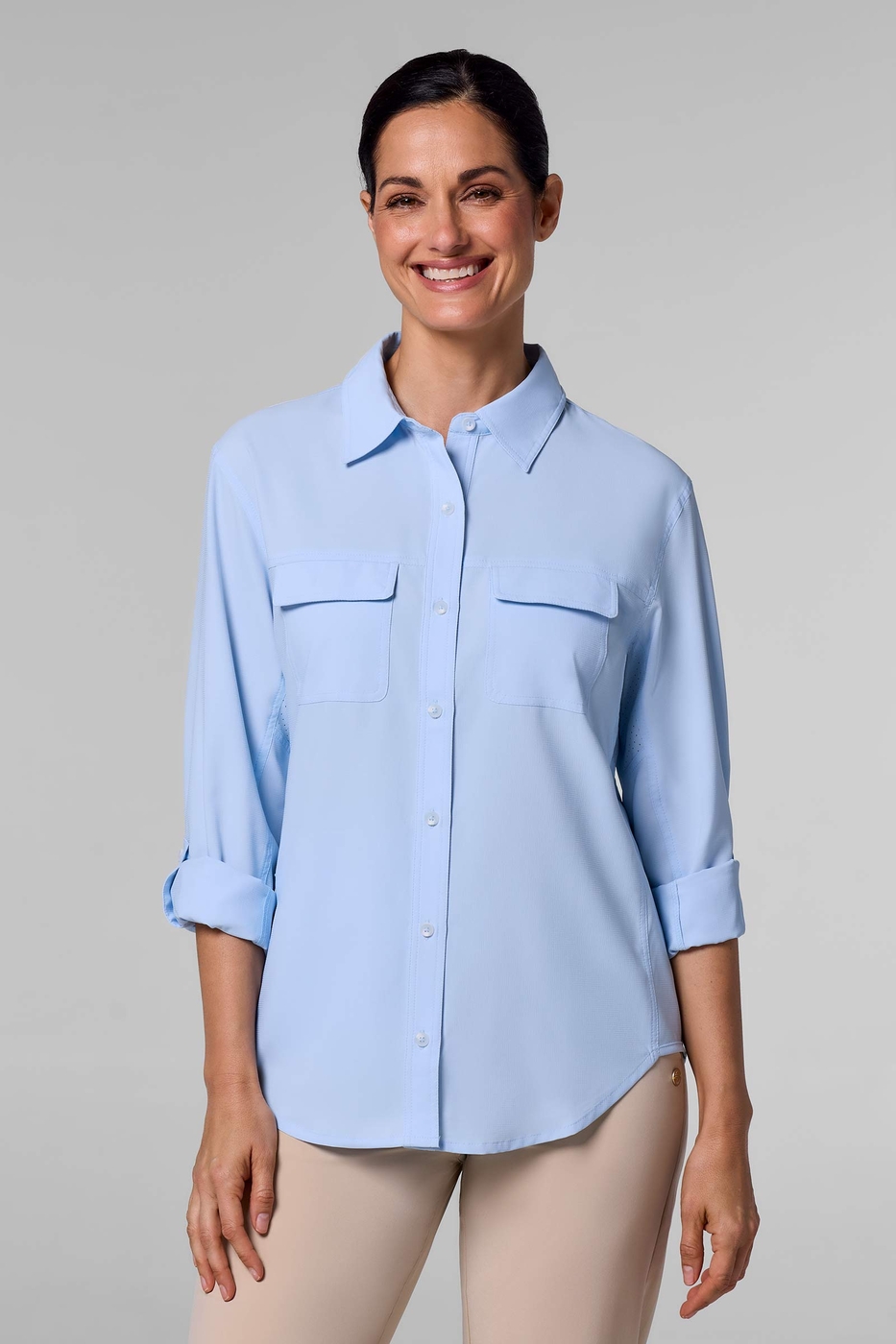 Women's Mylitta Travel Shirt | Light Blue