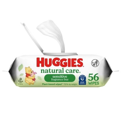Huggies Natural Care Sensitive Unscented Baby Wipes (Select Count)
