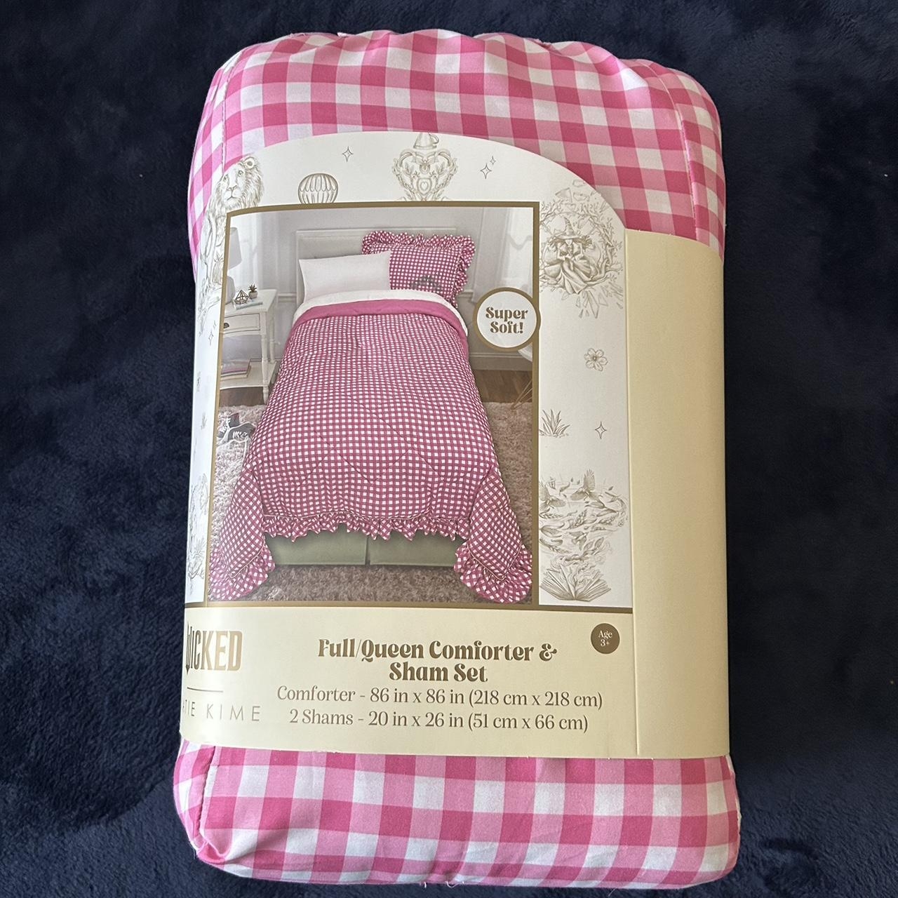 Wicked: For Good x Katie Kime Full/Queen Pink...