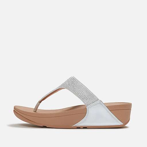Women's Lulu Crystal Textile Toe-Posts | FitFlop CA