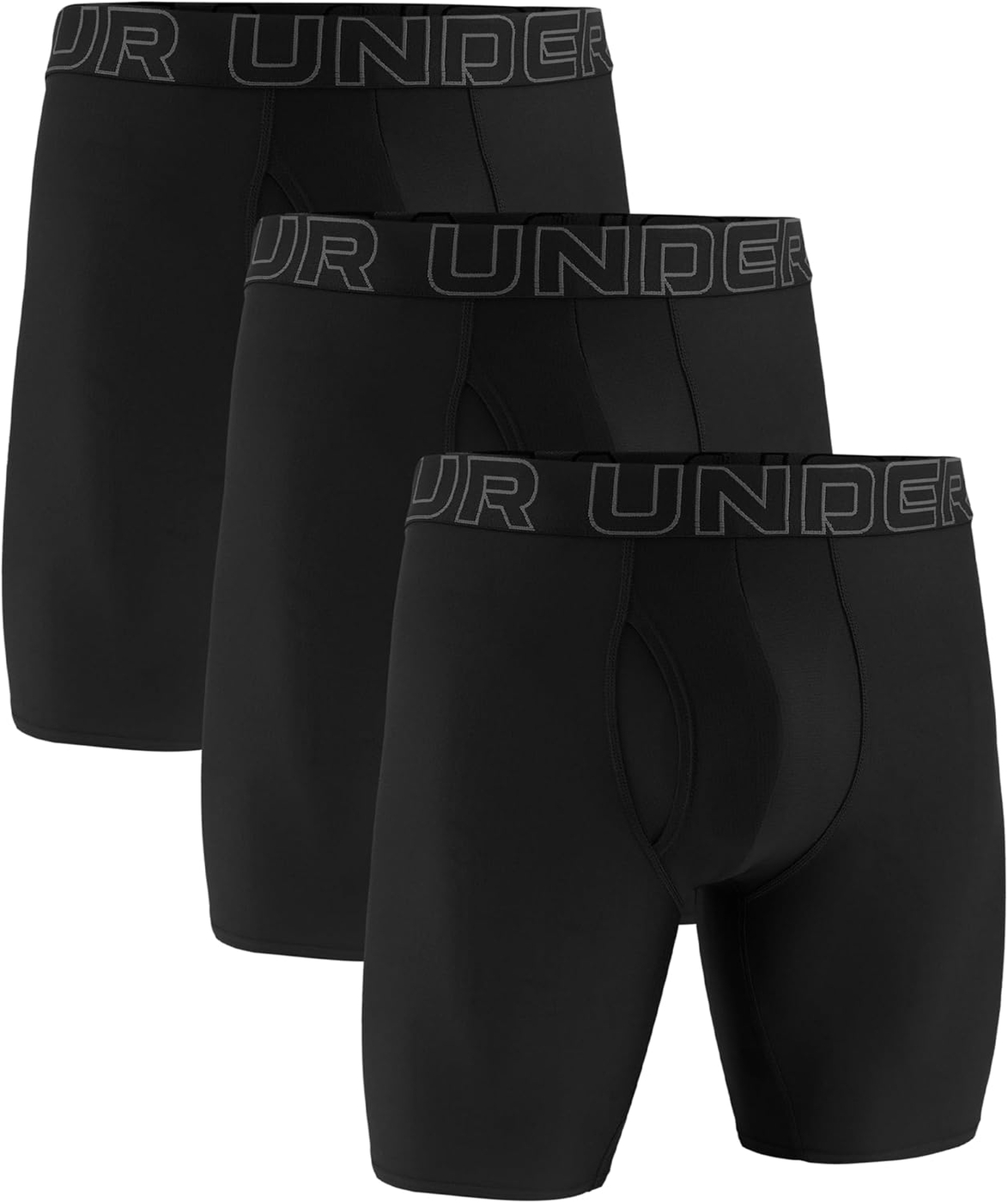 Under Armour Men's Performance Tech Long-Leg Boxerjock Brief Underwear, 9