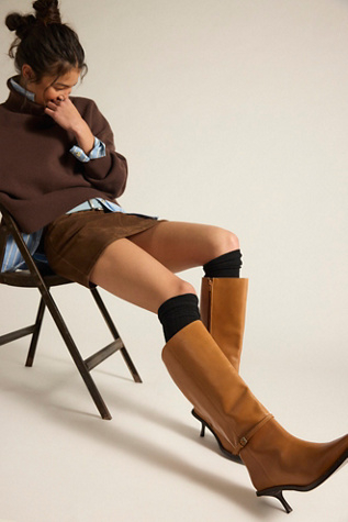 Alma Kitten Heel Boots