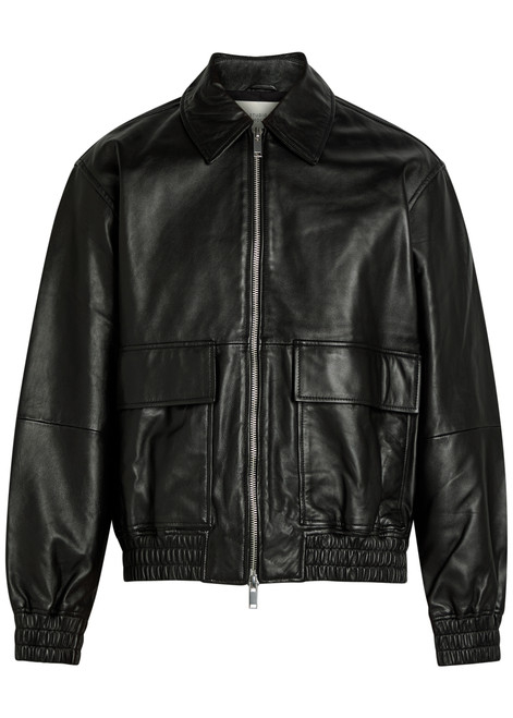 Piston leather jacket