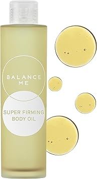 Balance Me Super Firming Body Oil 150ml, Body Moisturiser for Dry Skin, Targets Cellulite, Stretch Marks & Skin Tightening, Vegan Anti Aging Body Oil