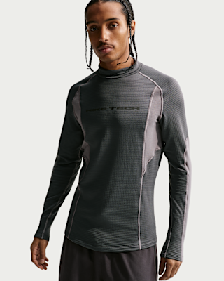 Haut première couche à manches longues Nike Tech pour homme